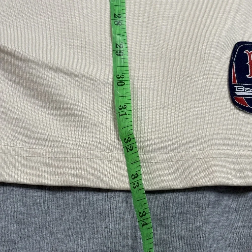 Nike Boston Red Sox 1/4 Zip Warm Up Shirt XXL MLB Authentic Cream Baseball